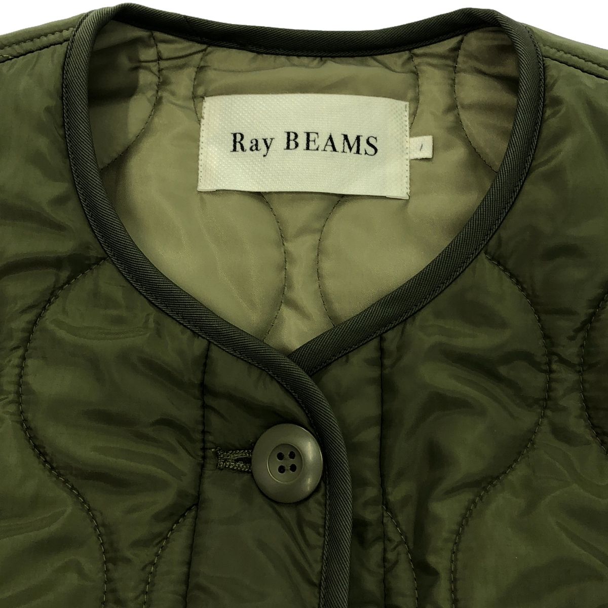 Ray BEAMS レイビームス キルティングブルゾン 61-18-0989-111