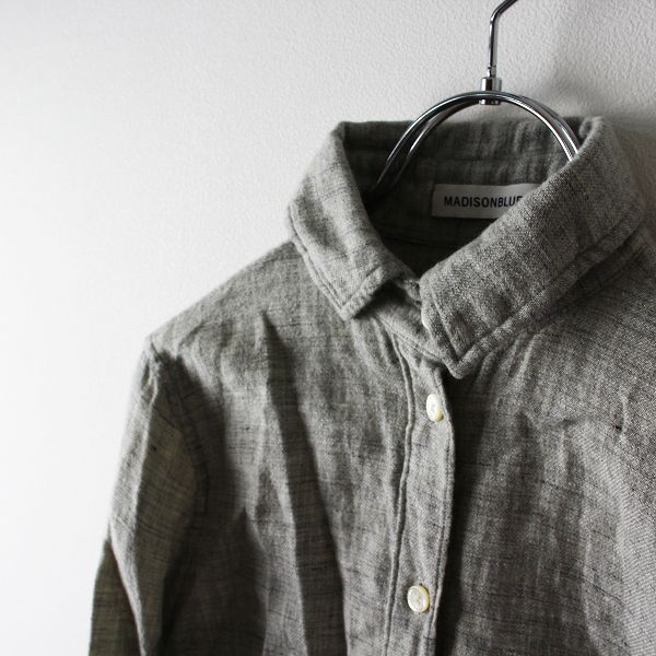 MADISON BLUE マディソンブルー MADAME SH W/LI ウールリネン