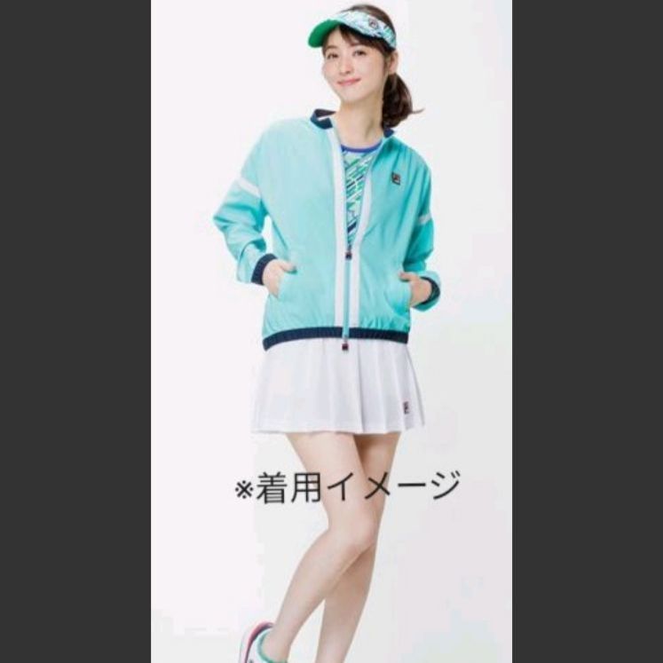 FILA♡フィラ 綺麗色ターコイズカラーのプリーツスコート❦ - メルカリ