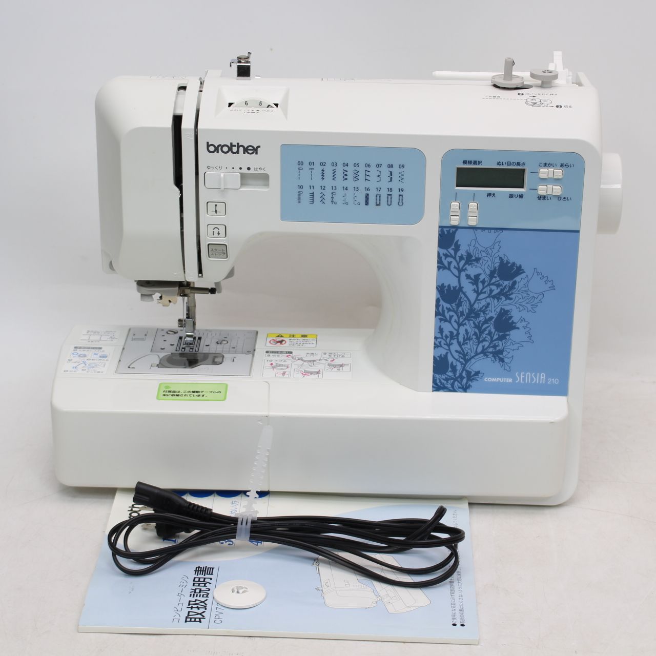 649)ブラザー コンピューターミシン CPV7302 センシア210 - メルカリ