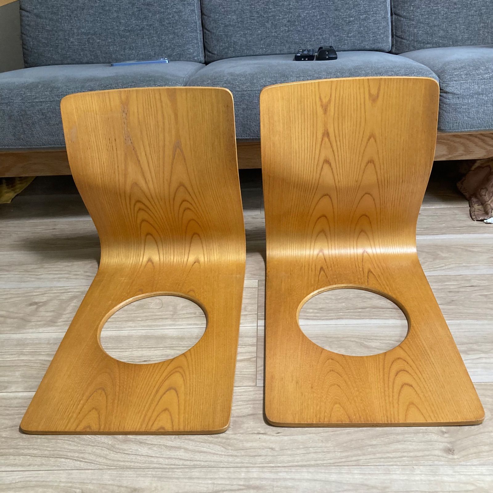 天童木工 TENDO 座椅子和モダン 木製 曲げ木 ２脚セット MARWIL-DEMENAGEMENTS_CH