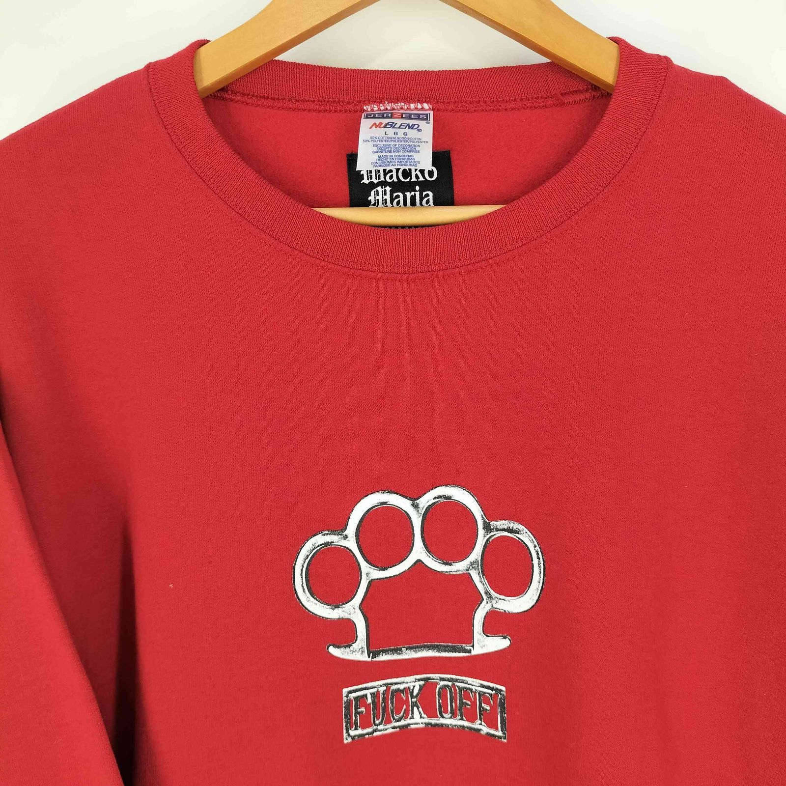 【美品】 ワコマリア JOHNNY CREW NECK　スウェット WACKO MARIA/ワコマリア/JOHNNY / CREW NECK SWEAT SHIRT