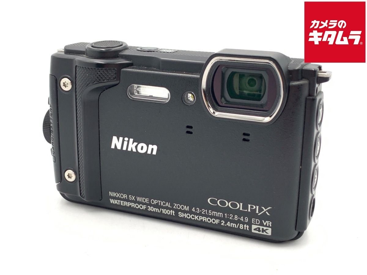 並品 ニコン COOLPIX W300 ブラック