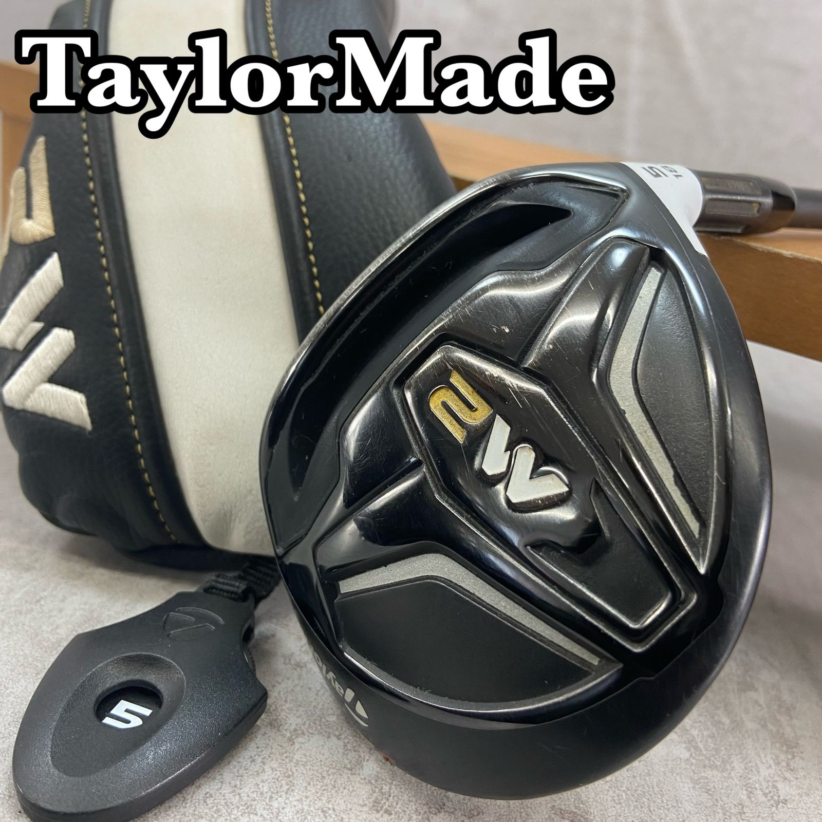 TaylorMade - TaylorMade　テーラーメイド　M2　メンズゴルフ5W　カーボン　45X　18°　右利き用　FW　フェアウェイウッド　Cleek　クリーク TaylorMade テーラーメイド M2 メンズゴルフ5W カーボン 45X 18