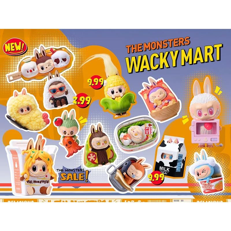 単品 正規品・未開封】 POPMART THE MONSTERS Wacky Mart 【1ピース