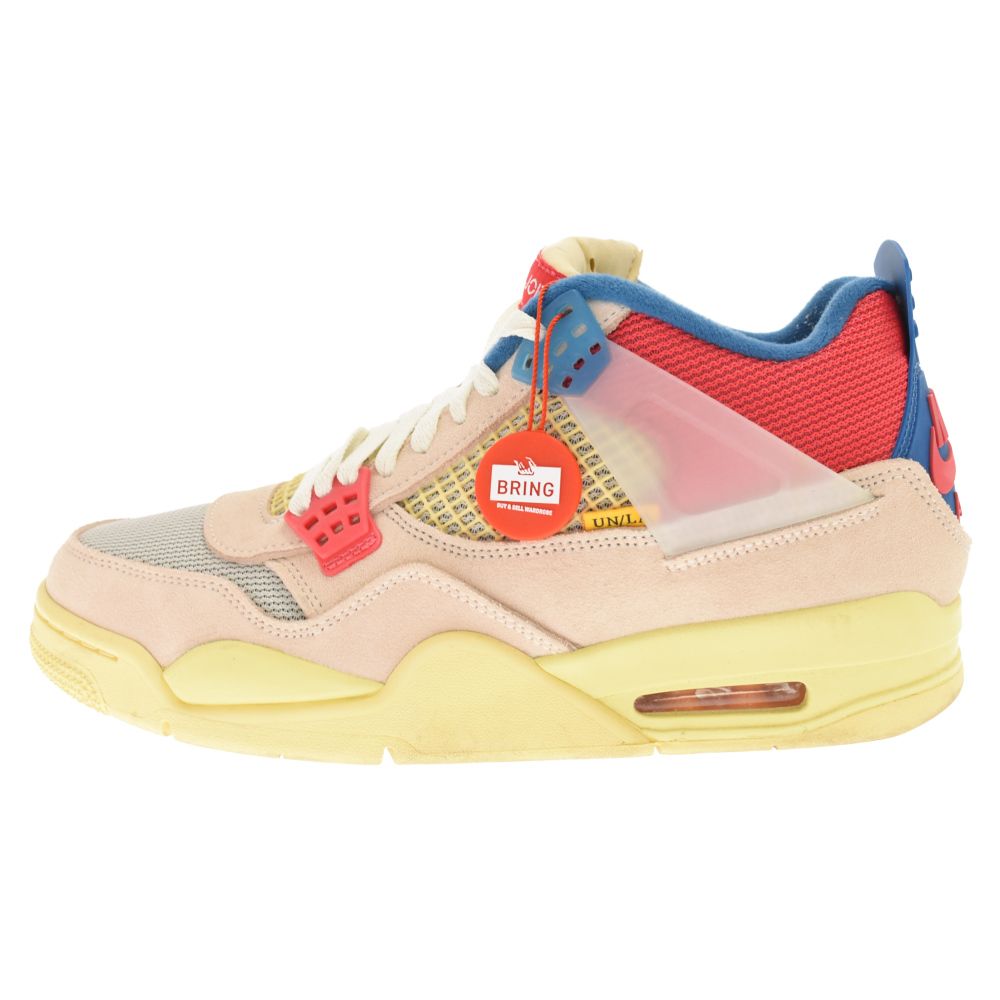 NIKE (ナイキ) ×UNION AIR JORDAN 4 RETRO SP GUAVA ICE ユニオン エアジョーダン4 レトロ グァバアイス  ローカットスニーカー マルチカラー US10/28cm DC9533-800 - メルカリ