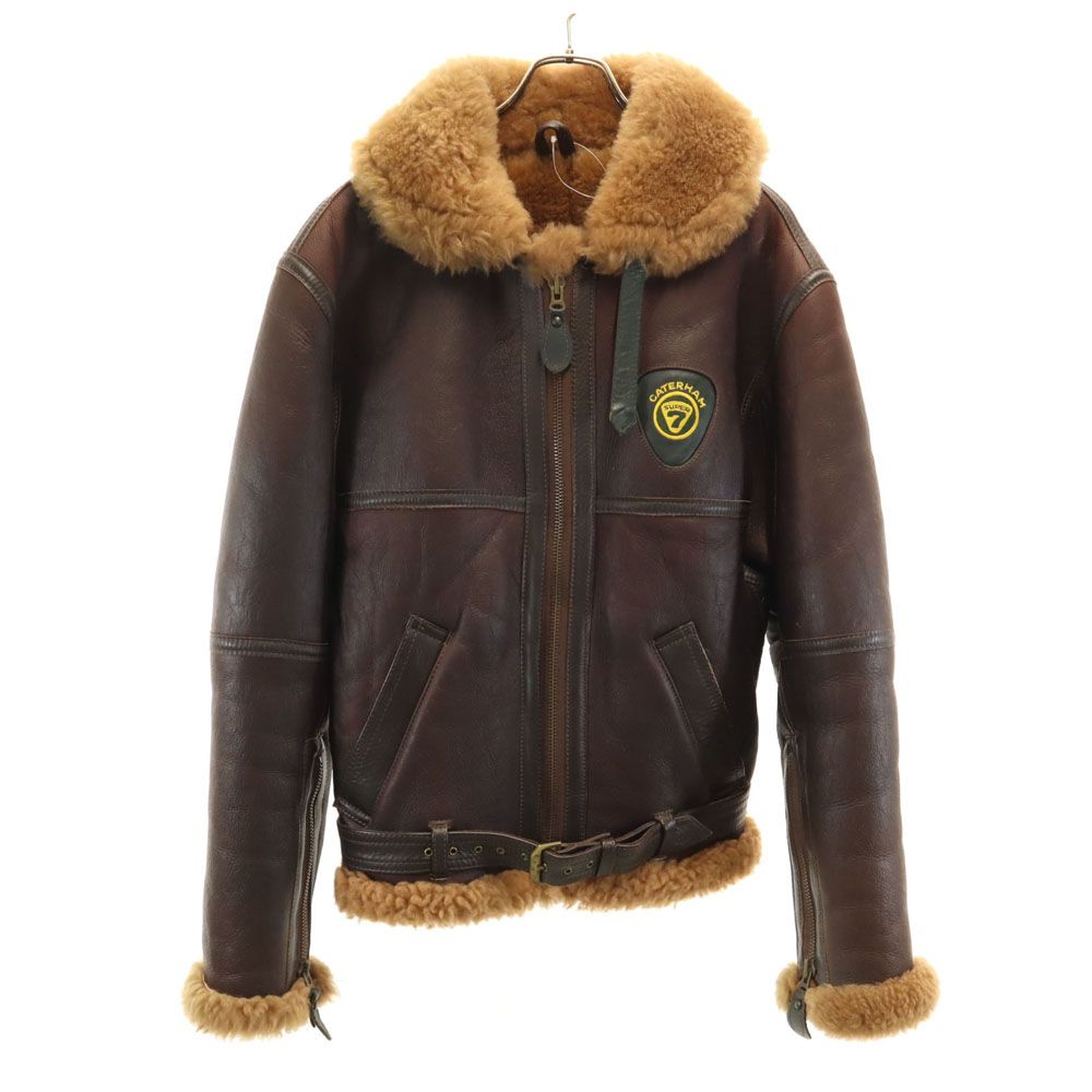 アヴィエーションレザークラフト SUPER7 ケータハム イングランド製 襟