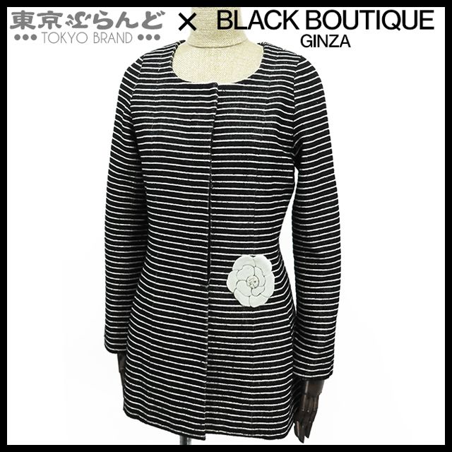 シャネル CHANEL ノーカラー ロング ジャケット 01C P16814V09428 