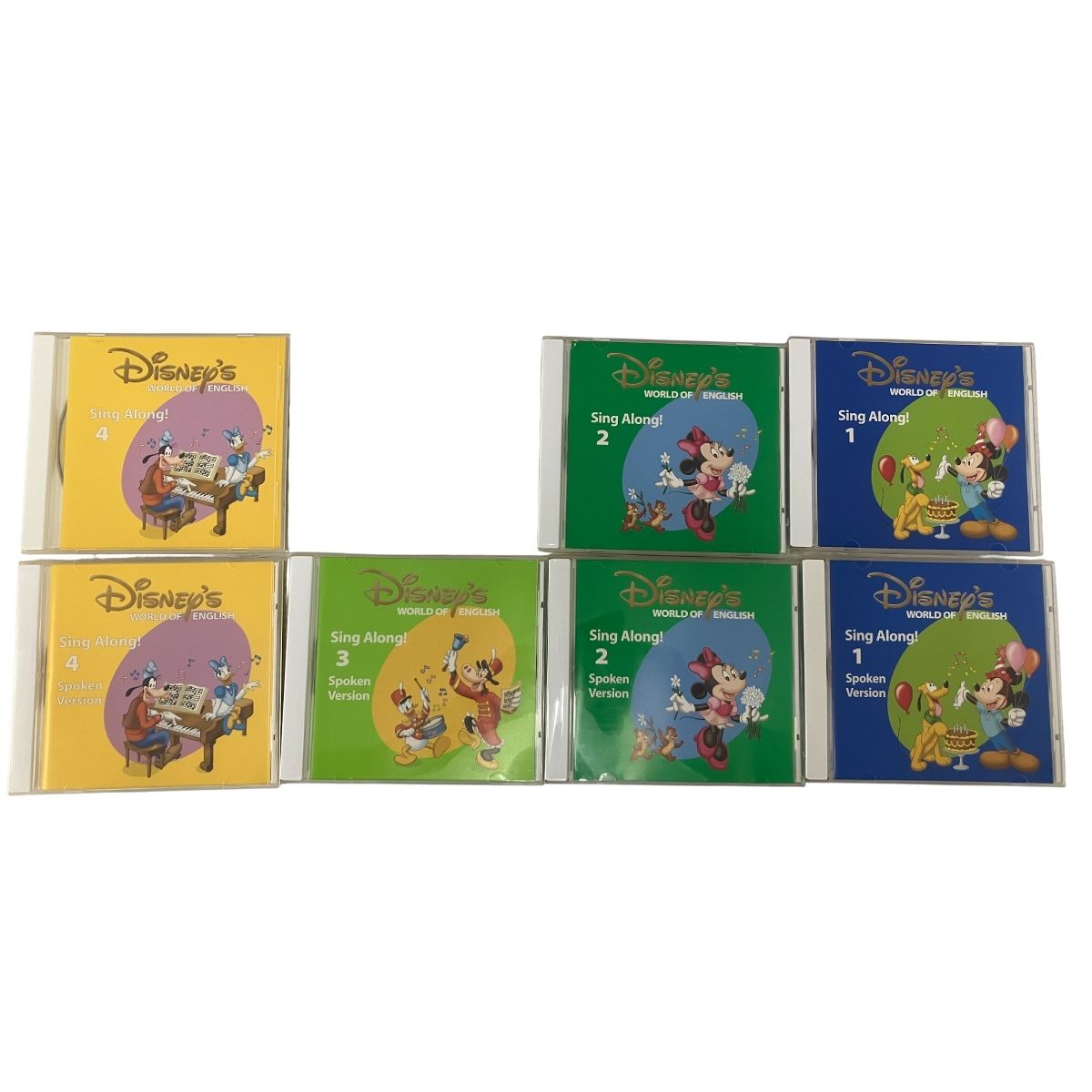 DWE ディズニーワールドオブイングリッシュ シングアロング DVD版 2014年頃 英語 教材 O10427990
