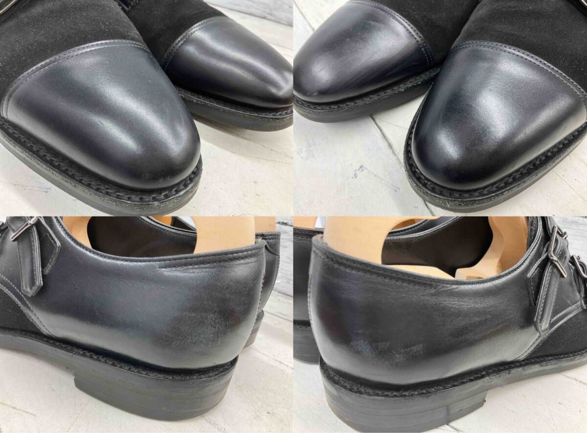 JOHN LOBB ジョンロブ ドレスシューズ ダブルモンク 183S24 約25.5cm ブラック