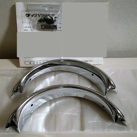 ダイハツ DAIHATSU 純正 ミラ ジーノ L700S L710S メッキ ヘッドランプバイザー パーツ エンジン タイヤ バンパー 検索 マフラー