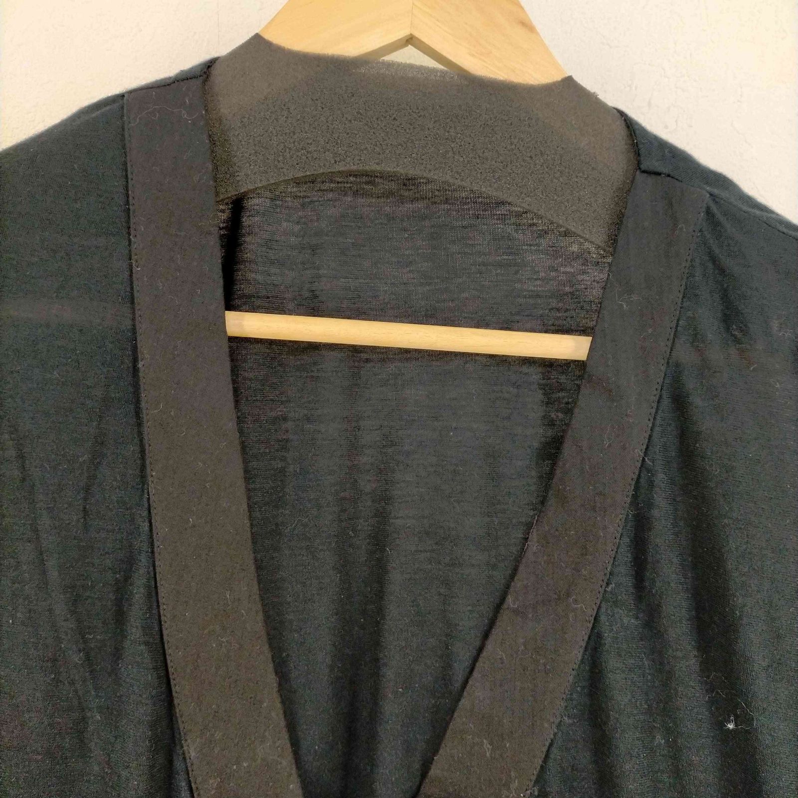 ANN DEMEULEMEESTER ブラックカーディガン XS ANN DEMEULEMEESTER ブラックカーディガン XS ANN DEMEULEMEESTER