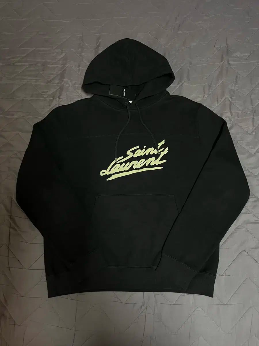 ★SAINT LAURENT★ロゴ シグネチャー クロップド フーディー XL Saint Laurent(サン・ローラン) 50s シグネチャー ロゴ