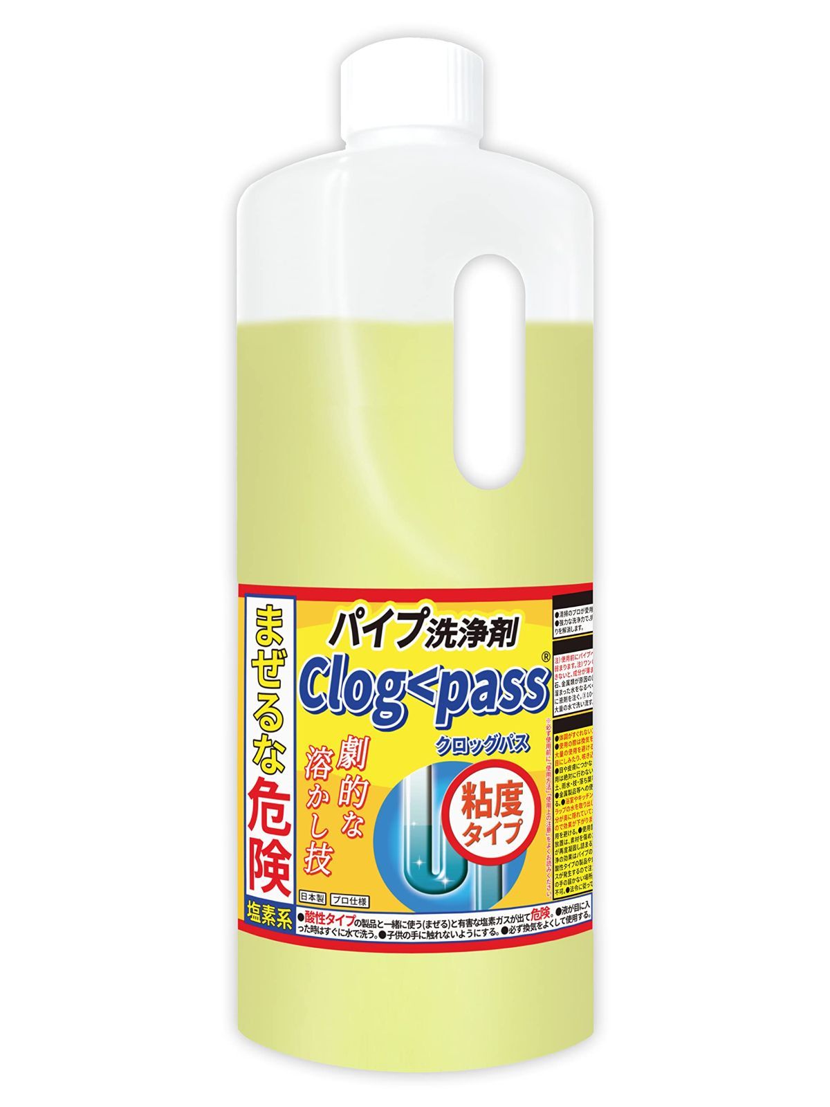 PP-J1000 純閃堂 業務用 髪の毛などの排水管詰まり取り用 粘度タイプ