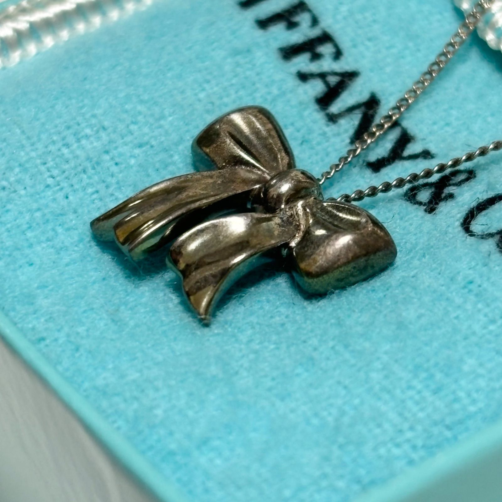 Tiffany & Co. - TIFFANY＆Co. ネックレス ショッピングバッグ
