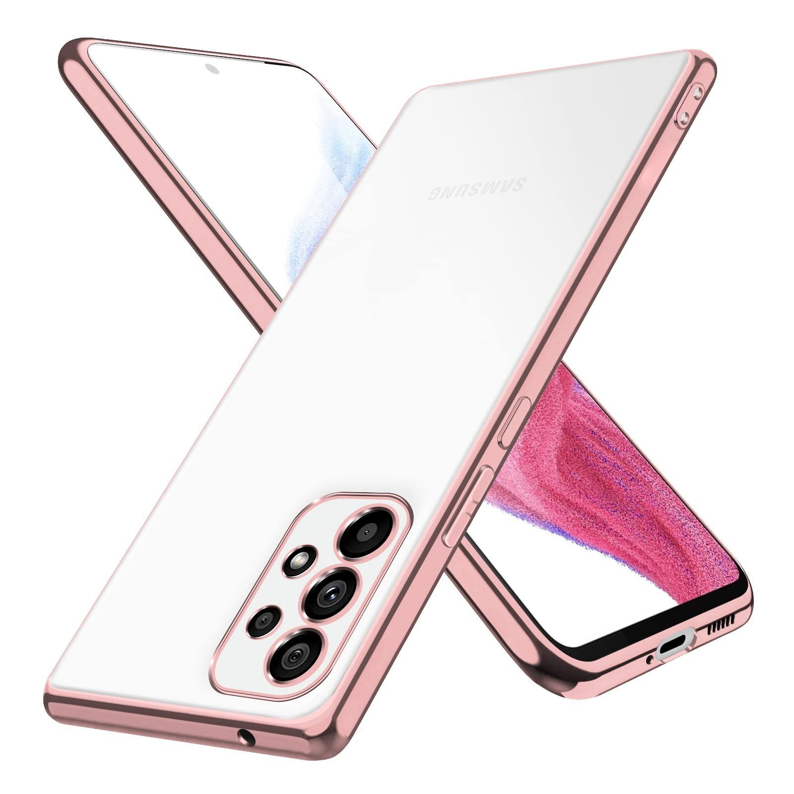 メルカリShops - 【カラー: ローズゴールド】Galaxy A53 5G ケース クリア tpu