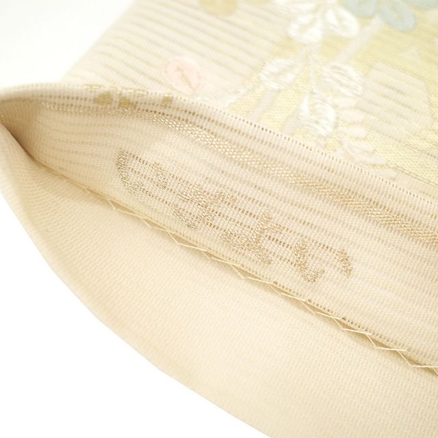 新古品】 夏物 袋帯 未使用 正絹 フォーマル 京都 西陣 姫野織物 新古品】 夏物 袋帯 未使用 正絹 フォーマル 京都 西陣 姫野織物