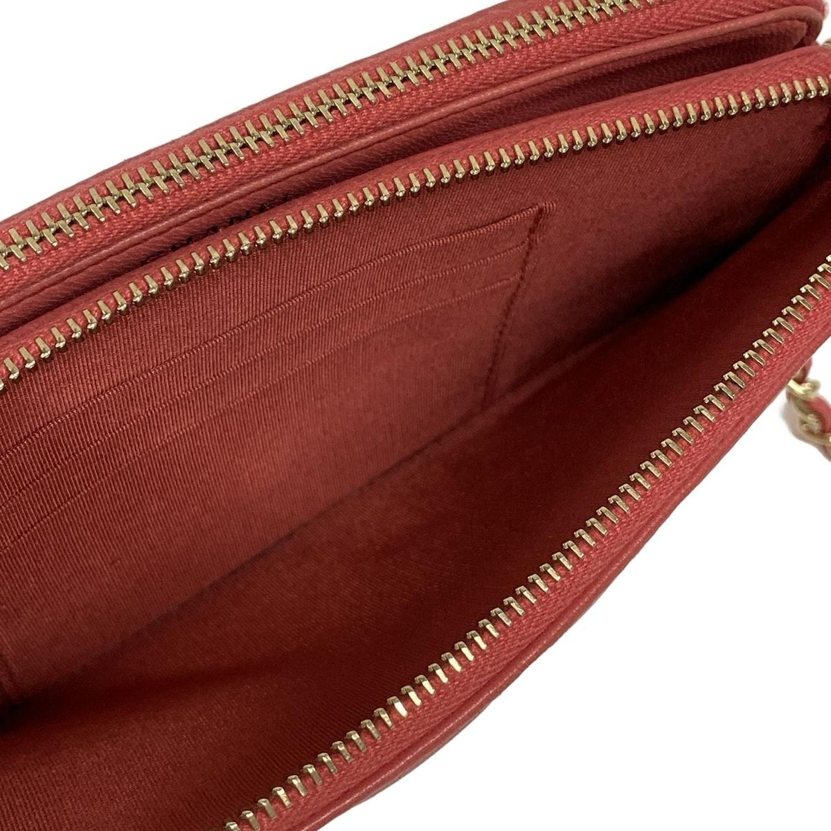 ピンク チェーンウォレット