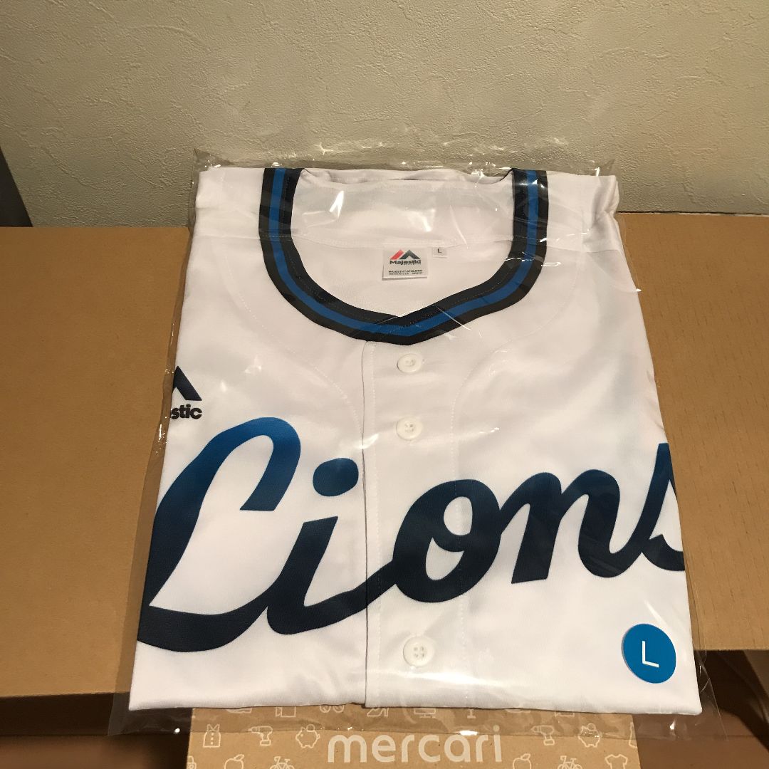 【美品】埼玉西武ライオンズ　マジェスティック 黄金期 ユニフォーム　Lサイズ 美品】埼玉西武ライオンズ マジェスティック 黄金期