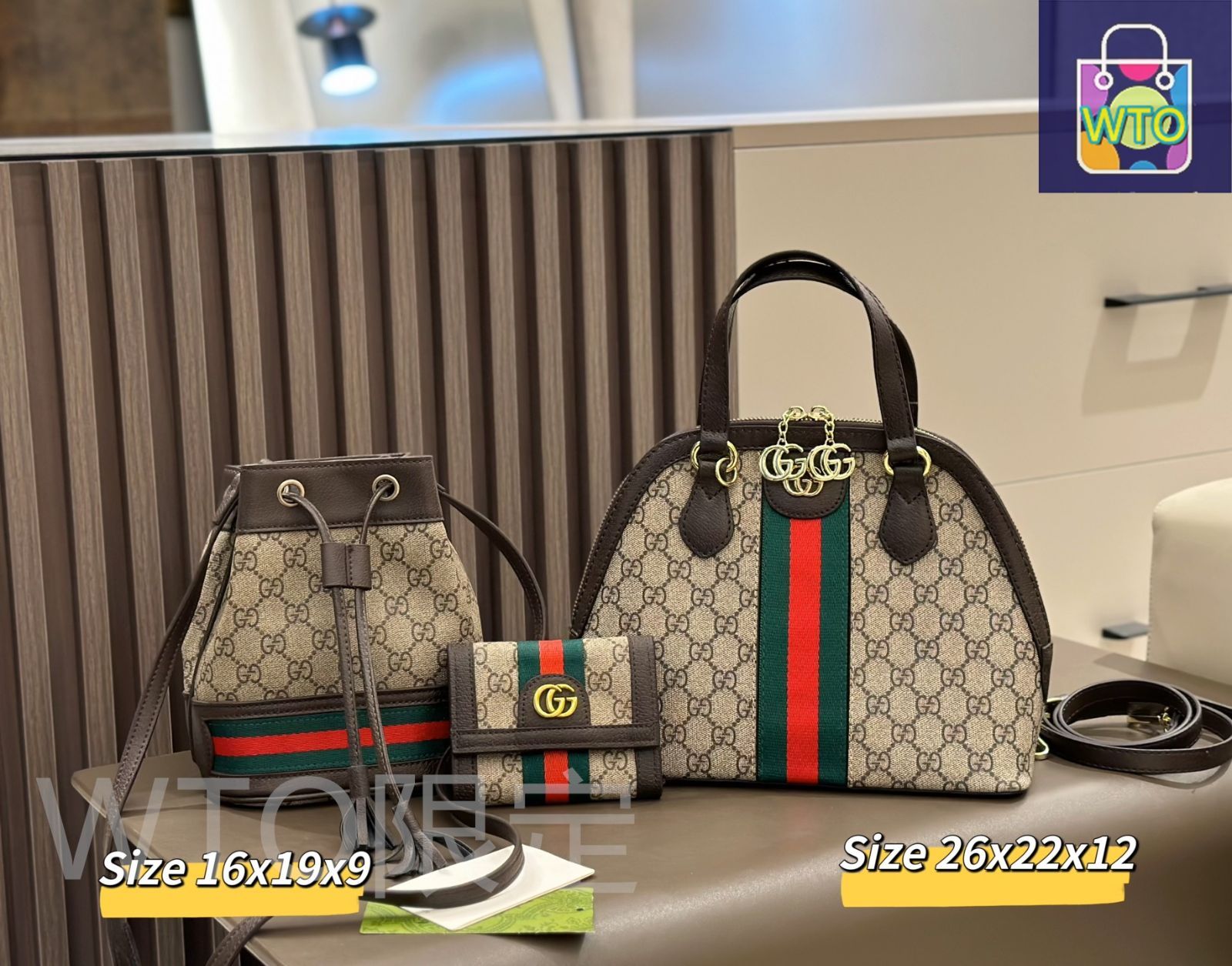 今日特価】Gucci グッチ 組み合わせパック 三つの割引価格-WTO輸