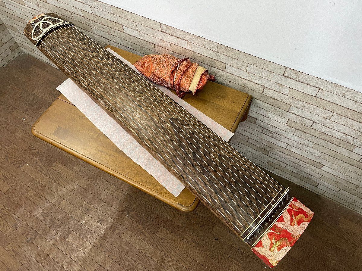 箏 十三弦 すだれ彫り 琴柱 琴枕 和楽器 琴 箏 十三弦 こ 13弦お琴 並