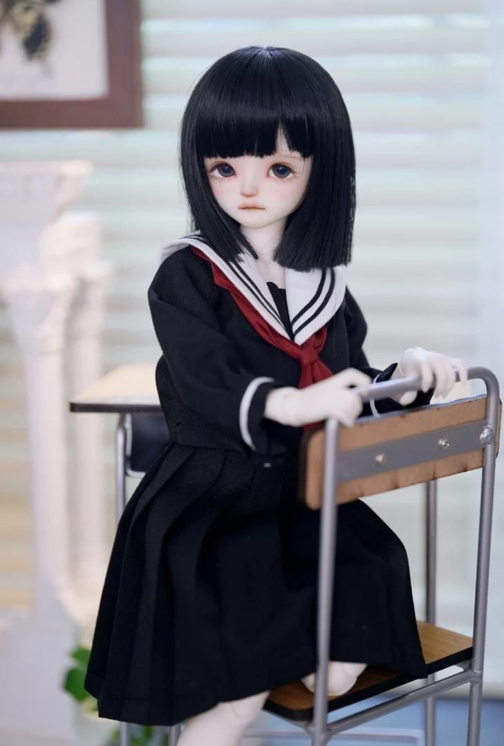 【再入荷なし】ディーラー製 ドール服 MDD 1/4 セーラ服-C1154 再入荷なし】海外ディーラー製 ドール服 MDD 1/4 セーラ服