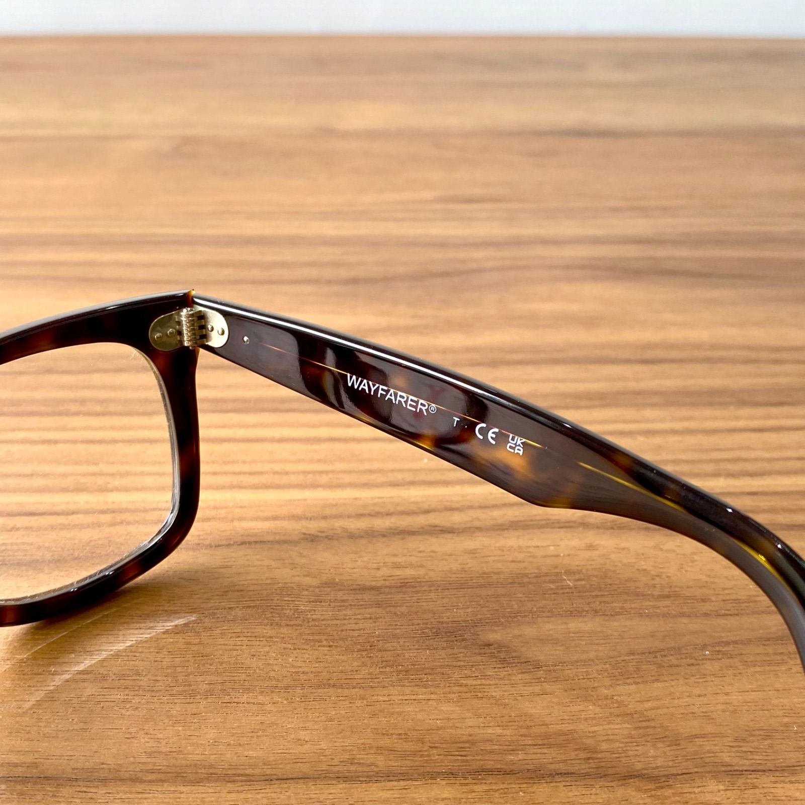 訳アリ Ray-Ban サングラス ブラウン WAYFARER 人気 定番モデル