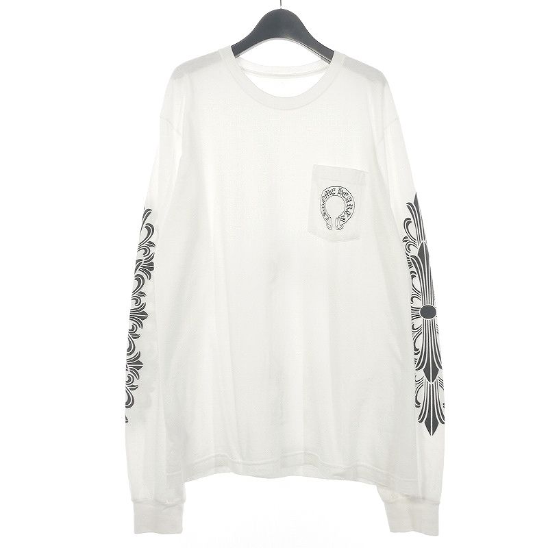 クロムハーツ CHROME HEARTS ホースシュー フローラルクロス ロング