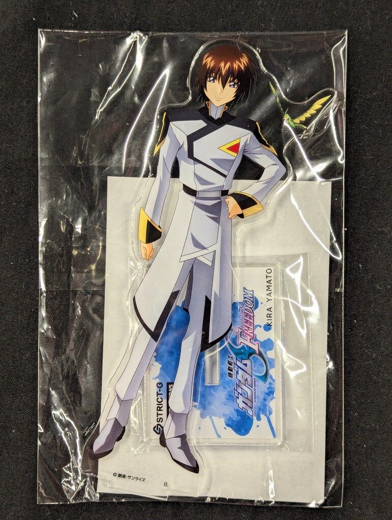 ② STRICT-G ALPHA キラ・ヤマト　購入特典　アクリルスタンド STRICT-G ALPHA LIGHT MA-1『機動戦士ガンダムSEED FREEDOM