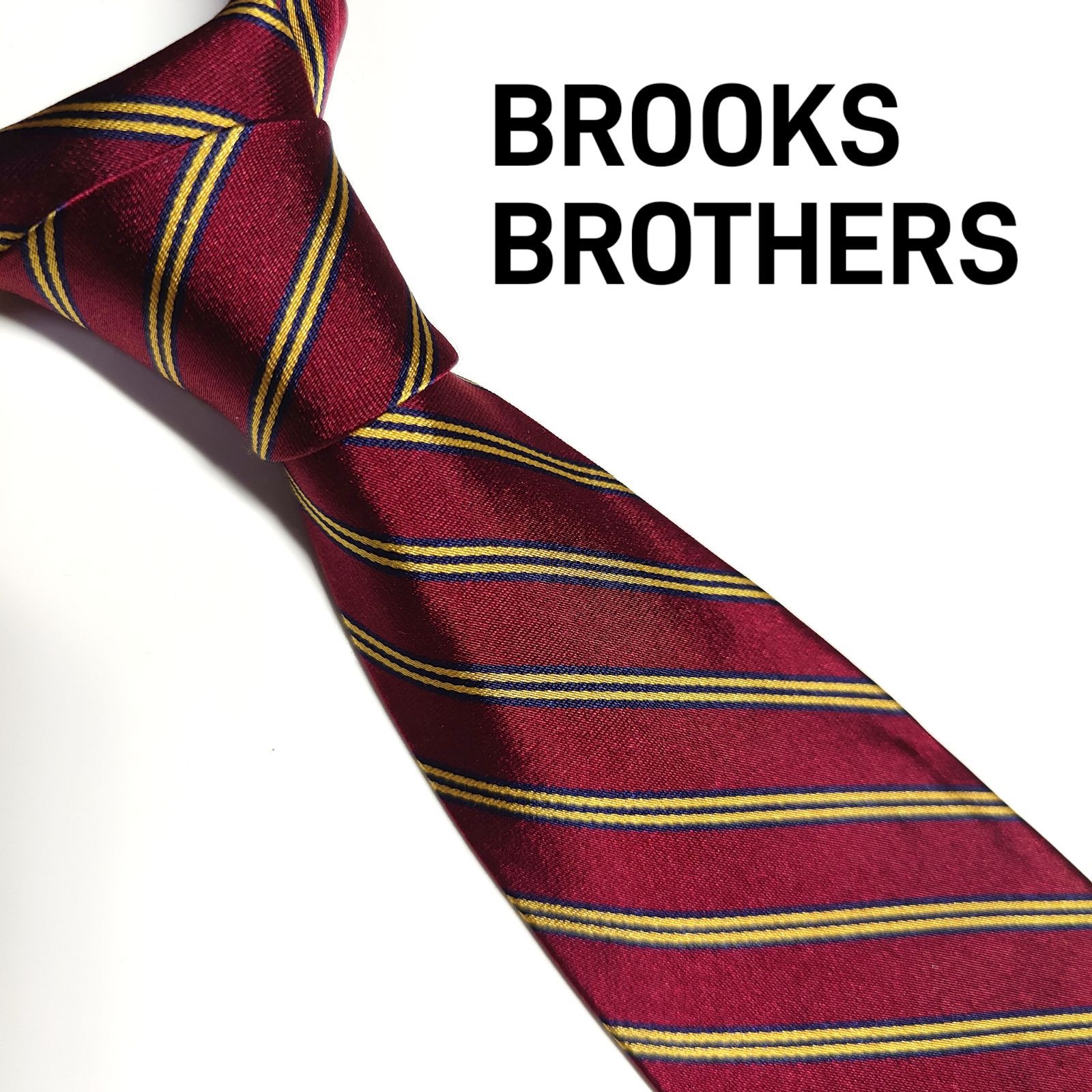 BROOKS BROTHERS 美品 シルクネクタイ-