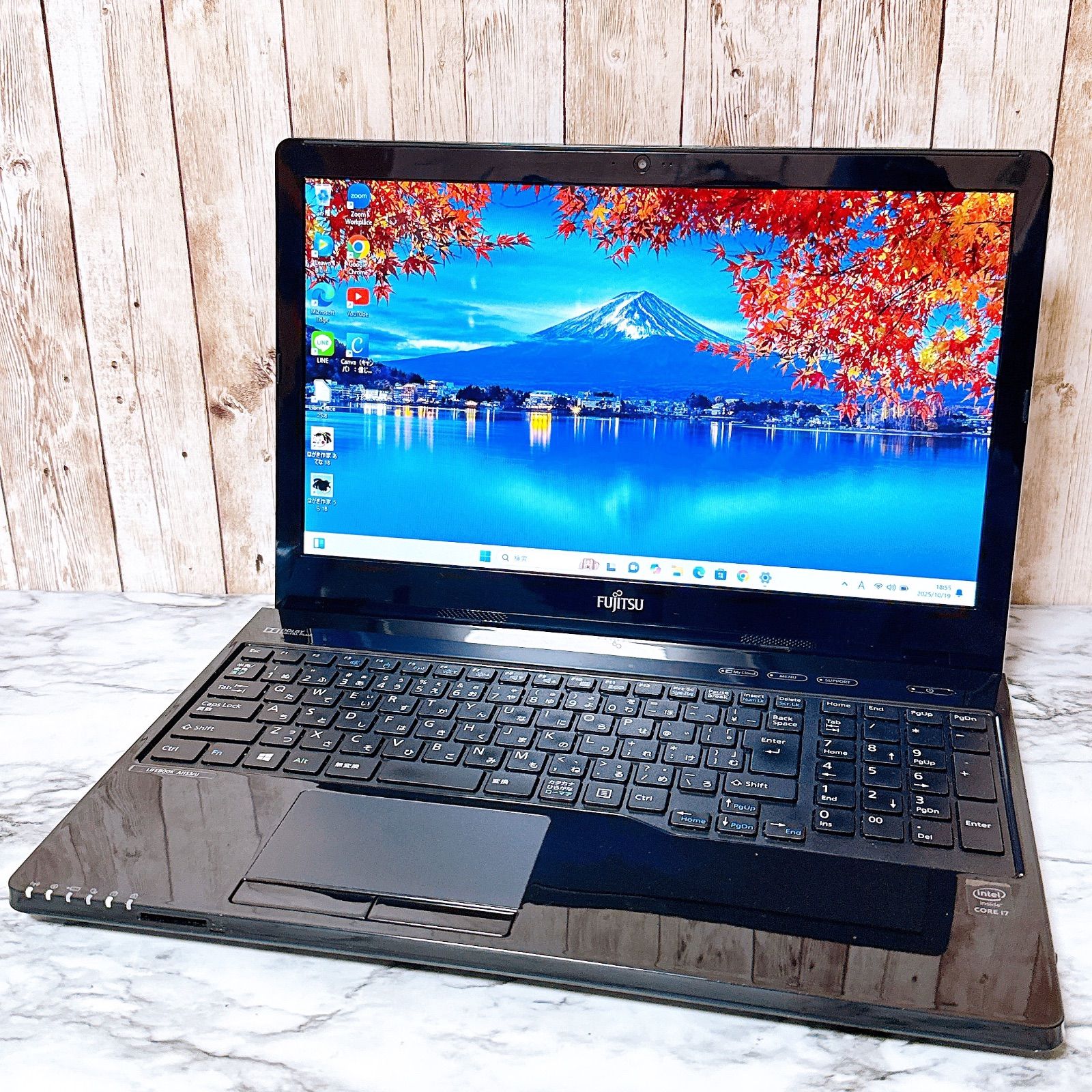 1台限定✨高性能i7＆メモリ8GB✨超大容量1TB✨すぐ使えるノート