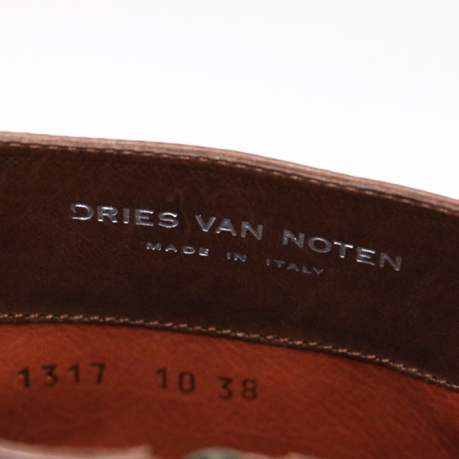 新品同様】DRIES VAN NOTEN ドリスヴァンノッテン ブラウン