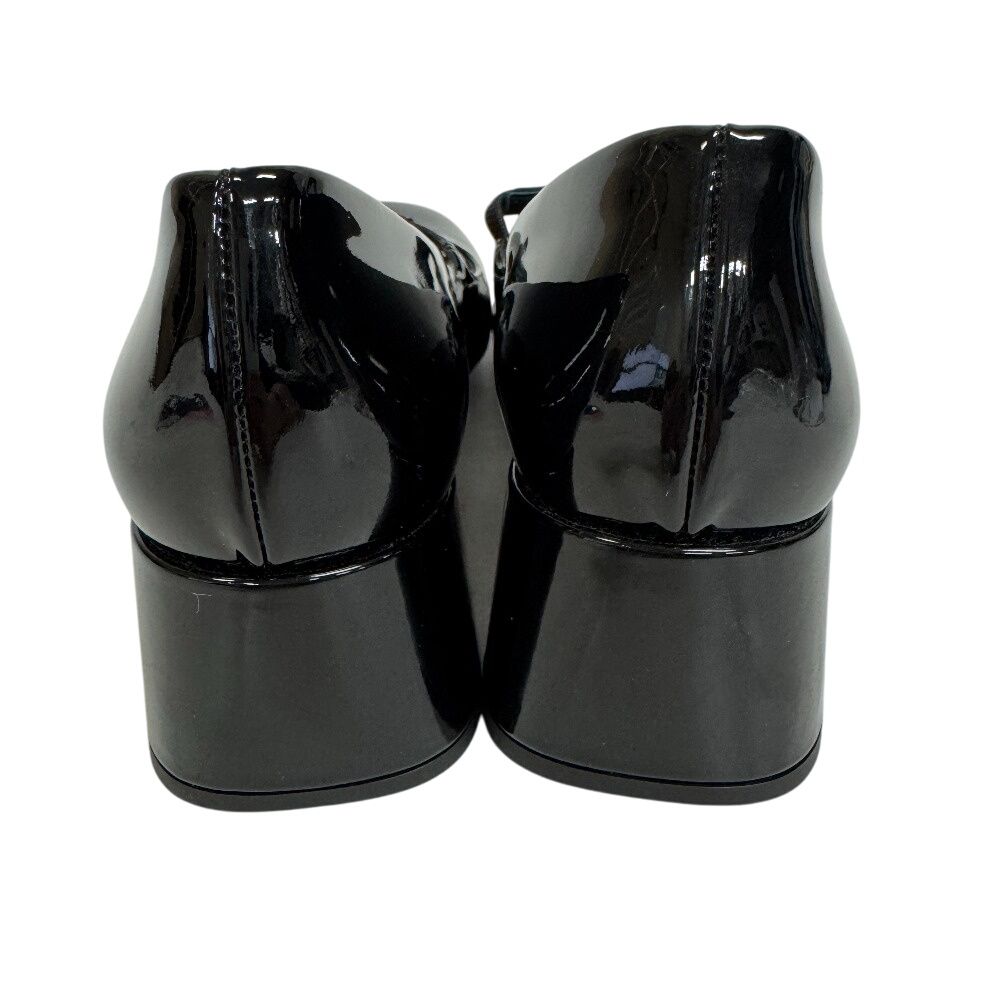 PRADAプラダ 23.0-23.5 チャンキーヒール ローファー ブラック