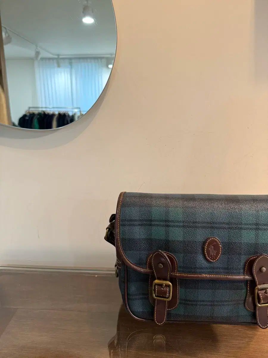 POLO RALPH LAUREN ポロラルフローレン Ralph Lauren ラルフローレン ブラックウォッチ チェック ショルダーバッグ DECORATOM_COM_BR