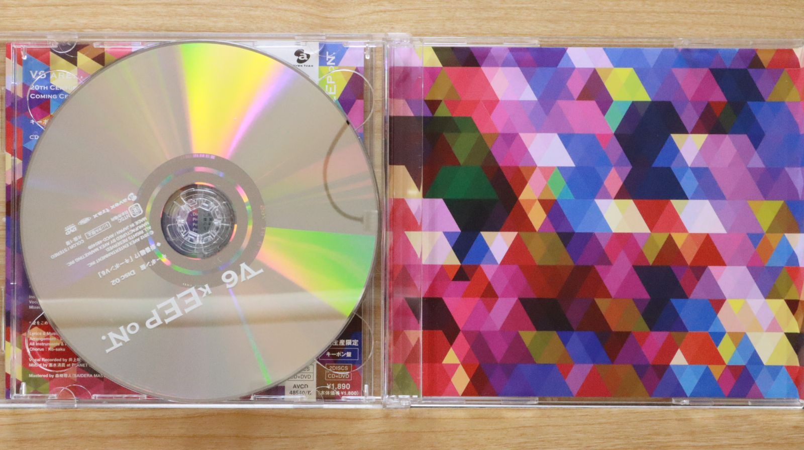 国内盤CD☆ブイシックス/V6□ kEEP oN. (初回生産限定＜キーポン盤