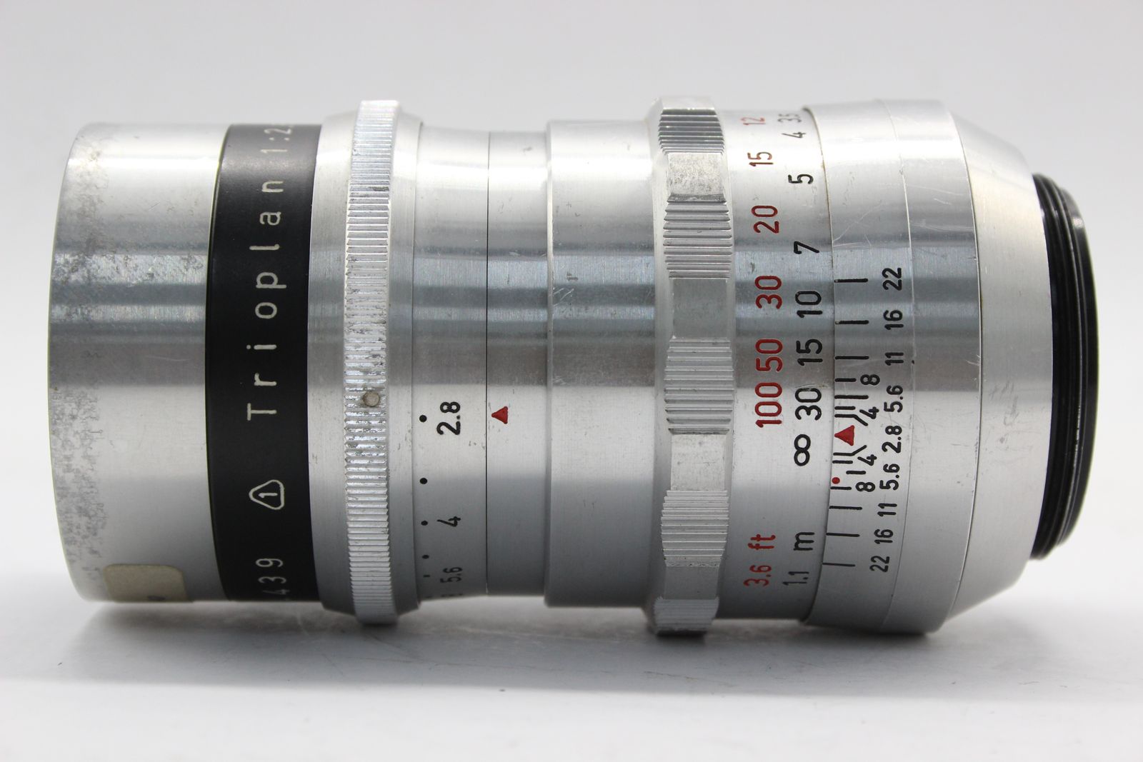 訳あり品】 Meyer-Optik Gorlitz Trioplan 100mm F2.8 M42マウント