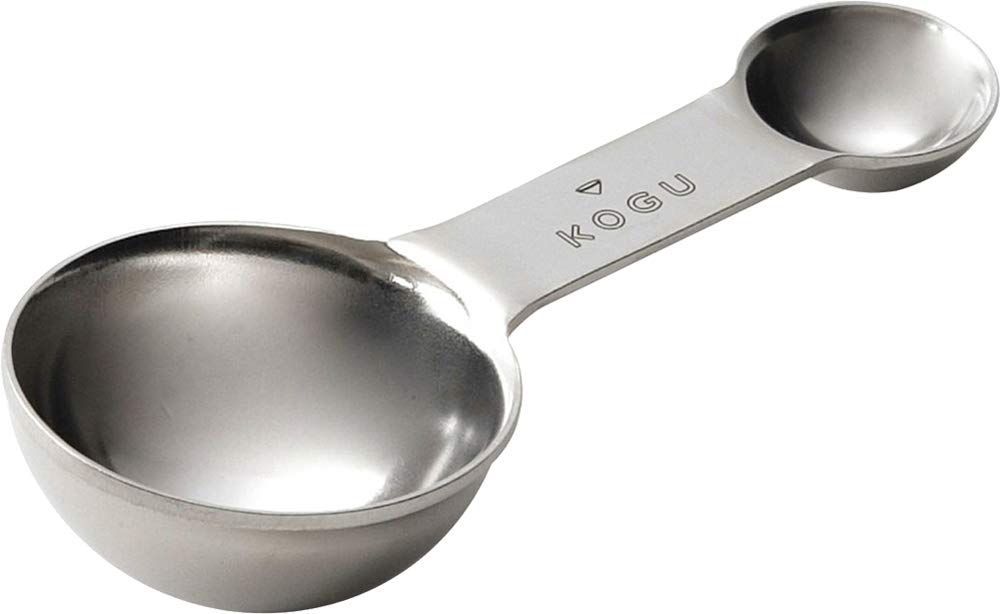 数量 燕三条 40629 調節 1 g 8 計量 粉 コーヒー豆 食洗機対応 ステンレス 2 cup コーヒーメジャー 下村企販 KOGU 珈琲考具