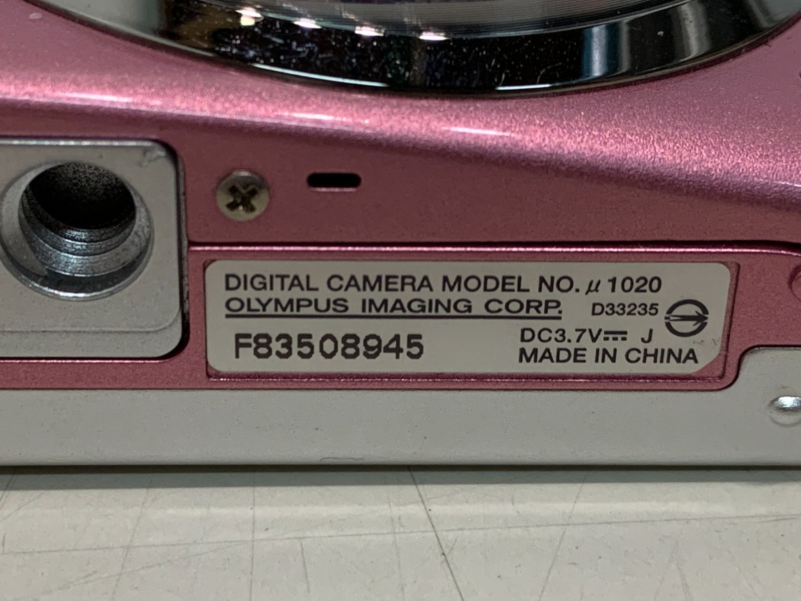 G2087】 OLYMPUS μ1020 ピンク オリンパス ミュー G2087】 OLYMPUS