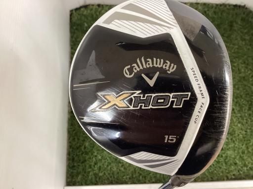 キャロウェイ X HOT PRO 15° フェアウェイウッド FW Tour AD GT-6 フレックスS メンズ 男性用 右利き 右用 Cランク ゴルフクラブ