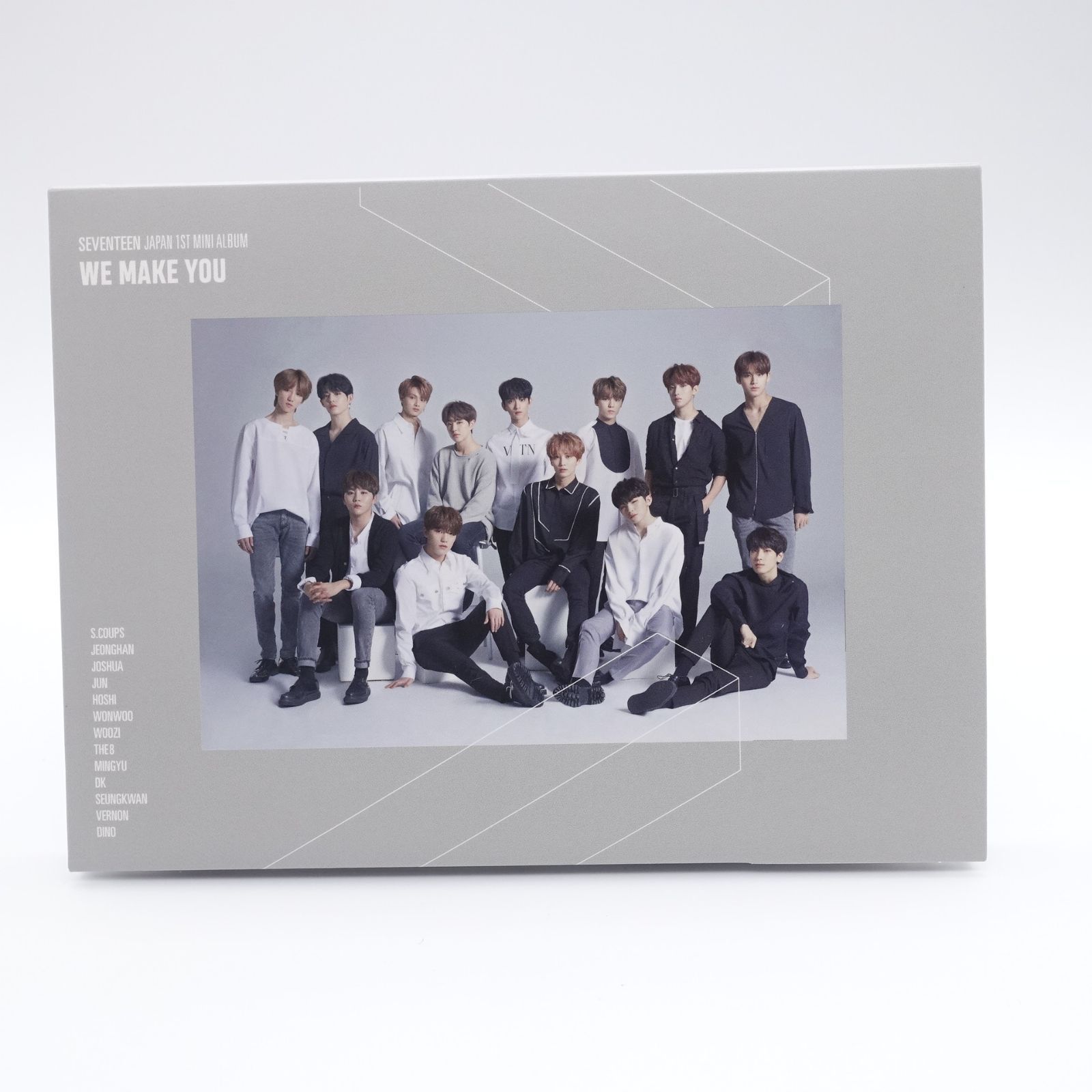 SEVENTEEN WE MAKE YOU JAPAN 1ST MINI ALBUM 初回限定盤B CD＆Blu-ray未再生 フォトカード無し  セブンティーン セブチ