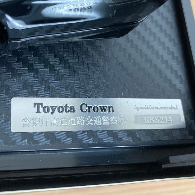 ♪ 1/18 Toyota Crown トヨタクラウンアスリート GRS214 警視庁