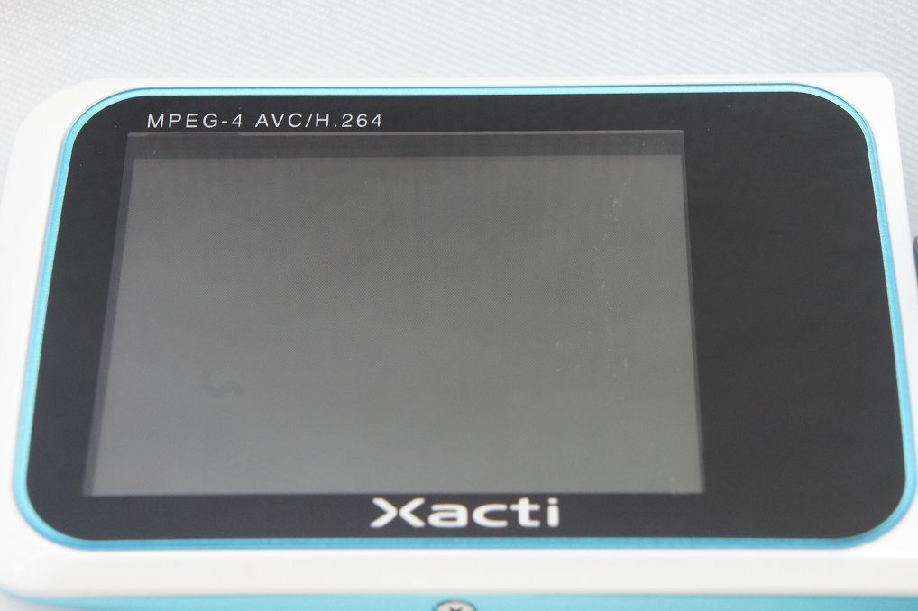 SANYO サンヨー Xacti DMX-CA65 デジタルビデオカメラ マリンブルー 元