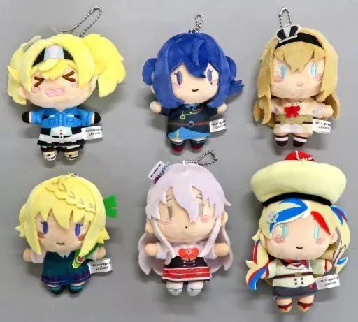 雑貨 集合 海外艦ミニマスコットセット 6種セット 艦隊これくしょん～艦これ～ 艦これ運営鎮守府×ローソン コラボキャンペーン2025夏 Loppi HMV予約