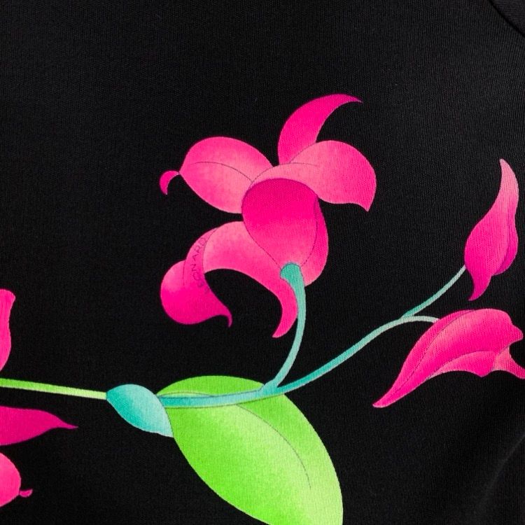 LEONARD PARIS レオナール インポートライン シルクプリントブラウス