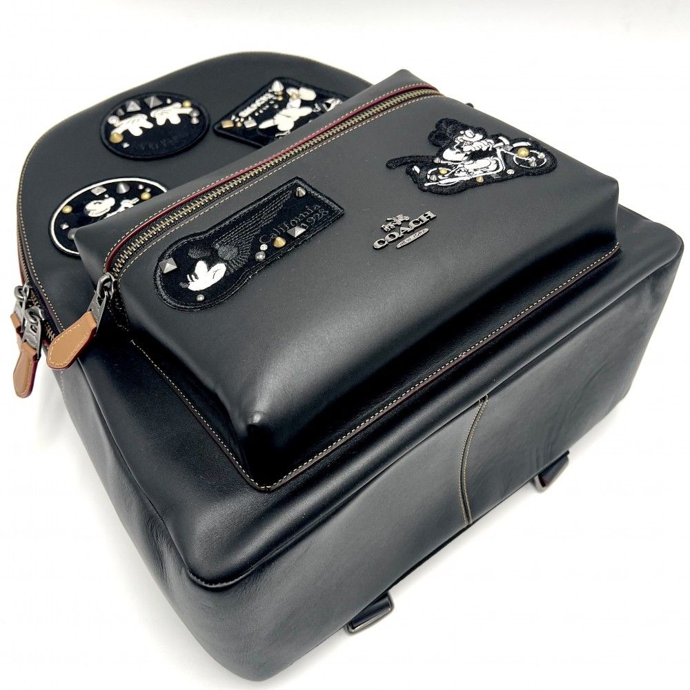 Yahoo!オークション -「コーチ ミッキー リュック」の落札相場・落札