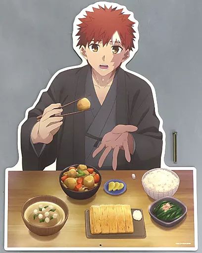 雑貨 衛宮士郎 選べる一緒にごはんパネル くじ引き堂 劇場版 Fate|kaleid liner プリズマ イリヤ Licht 名前の無い少女 一緒にごはんくじ S-1-1賞