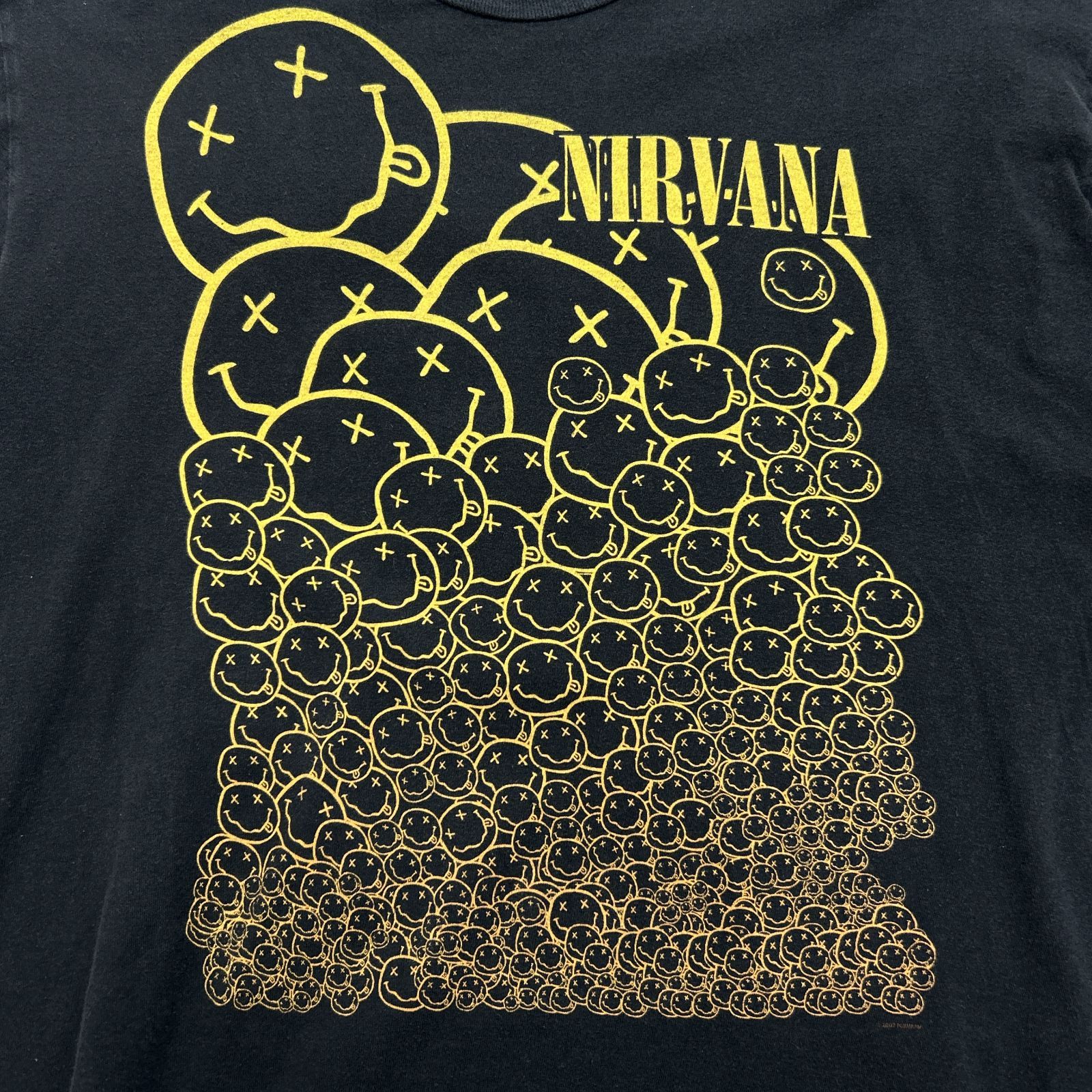 レアデザイン NIRVANA ニルヴァーナ ニコちゃんマークがいっぱい レアデザイン NIRVANA ニルヴァーナ ニコちゃんマークがいっぱい
