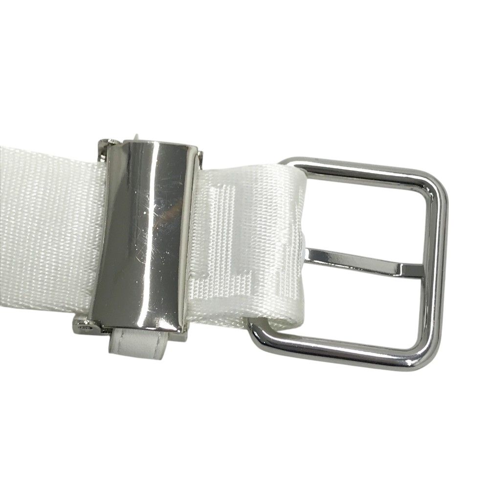 V12 ヴィトゥエルヴ ベルト ロゴ総柄 ホワイト系 [240101434658