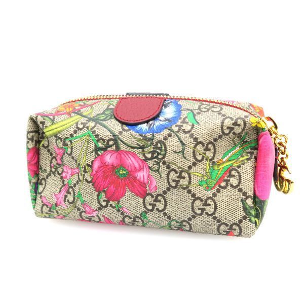 グッチ GGフローラ・ポーチ 548394【Aランク】【中古】 - メルカリ 