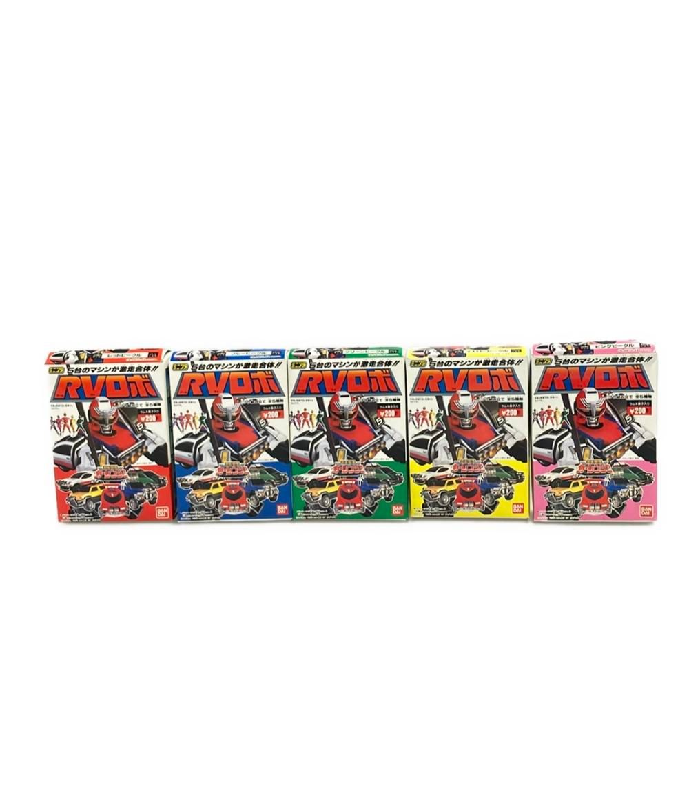 激走戦隊カーレンジャー セット RVロボ レッドビークル 他 バンダイ プラモデル